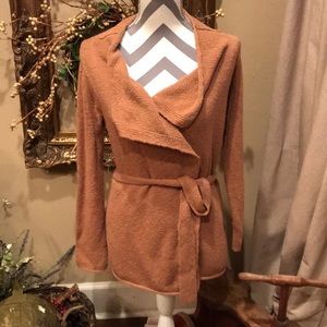 - Anthropologie Moth Wrap Cardigan Sweater Belt